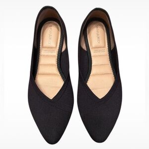 NWOT Cynthia Rowley Black Women's Flats 8.5 balerina shoes